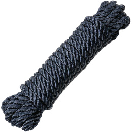 Трос швартовый 10мм*9м 3-прядный нагрузка 2500 кг синий Петроканат (115009P)